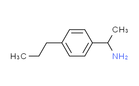 CAS No. 91339-01-4, 1-(4-propylphenyl)ethanamine