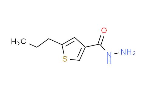 CAS No. 438215-42-0, 5-propylthiophene-3-carbohydrazide