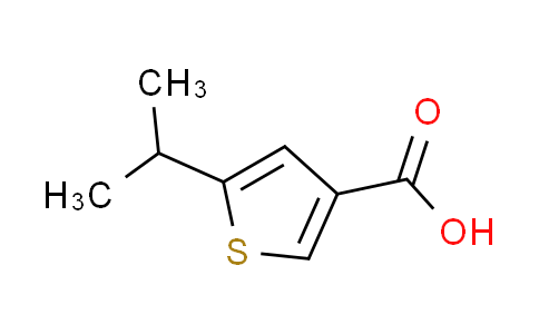 CAS No. 123418-51-9, 5-isopropylthiophene-3-carboxylic acid