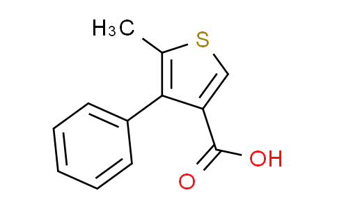 CAS No. 557792-56-0, 5-methyl-4-phenylthiophene-3-carboxylic acid