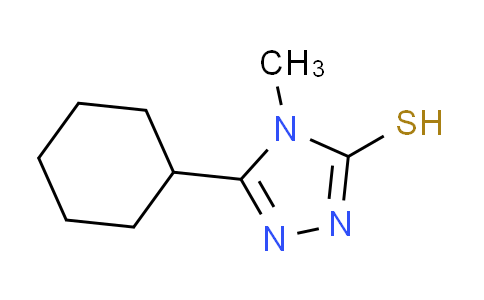CAS No. 335220-81-0, 5-cyclohexyl-4-methyl-4H-1,2,4-triazole-3-thiol