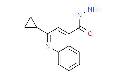 CAS No. 119778-68-6, 2-cyclopropylquinoline-4-carbohydrazide