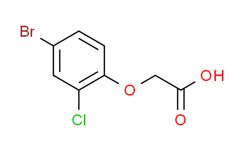 CAS No. 77228-67-2, (4-bromo-2-chlorophenoxy)acetic acid