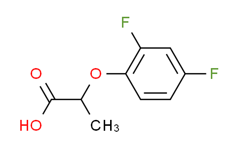 CAS No. 52043-21-7, 2-(2,4-difluorophenoxy)propanoic acid