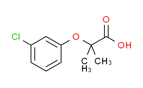 CAS No. 17413-73-9, 2-(3-chlorophenoxy)-2-methylpropanoic acid