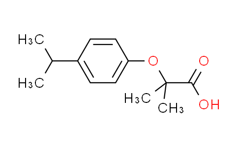CAS No. 669747-64-2, 2-(4-isopropylphenoxy)-2-methylpropanoic acid