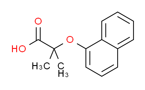 CAS No. 30366-94-0, 2-methyl-2-(1-naphthyloxy)propanoic acid