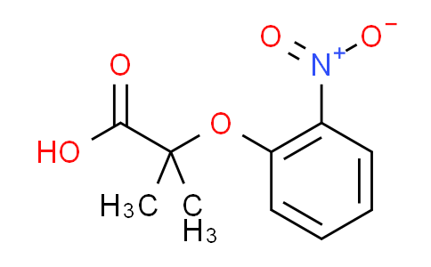 CAS No. 10514-62-2, 2-methyl-2-(2-nitrophenoxy)propanoic acid