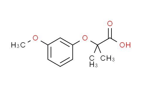 CAS No. 140239-94-7, 2-(3-methoxyphenoxy)-2-methylpropanoic acid