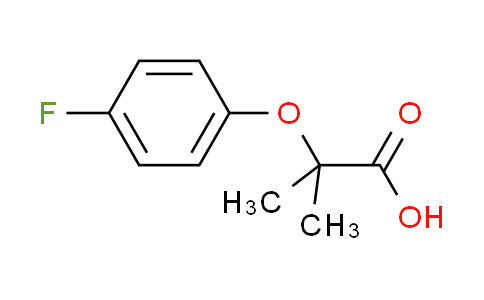 CAS No. 587-11-1, 2-(4-fluorophenoxy)-2-methylpropanoic acid