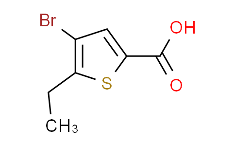 CAS No. 40477-61-0, 4-bromo-5-ethylthiophene-2-carboxylic acid