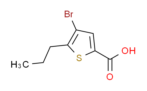 CAS No. 869951-15-5, 4-bromo-5-propylthiophene-2-carboxylic acid