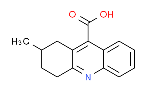 CAS No. 247571-77-3, 2-methyl-1,2,3,4-tetrahydroacridine-9-carboxylic acid