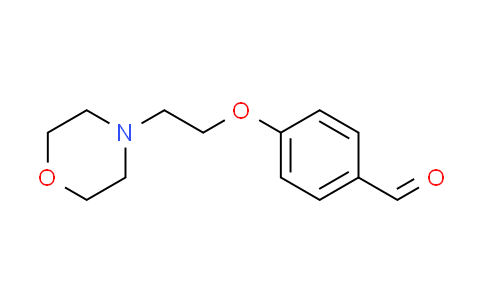 CAS No. 82625-45-4, 4-(2-morpholin-4-ylethoxy)benzaldehyde