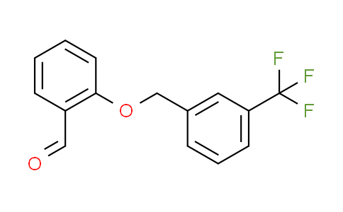 CAS No. 667437-45-8, 2-{[3-(trifluoromethyl)benzyl]oxy}benzaldehyde