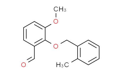 MC600619 | 588681-48-5 | 3-methoxy-2-[(2-methylbenzyl)oxy]benzaldehyde