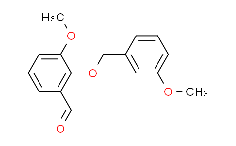 CAS No. 667412-89-7, 3-methoxy-2-[(3-methoxybenzyl)oxy]benzaldehyde