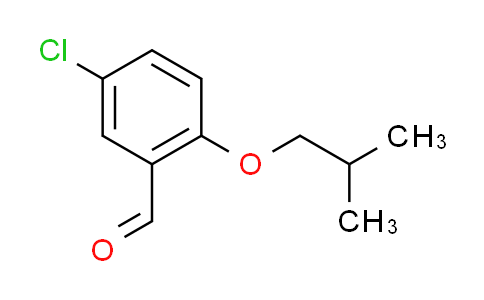 CAS No. 27590-77-8, 5-chloro-2-isobutoxybenzaldehyde