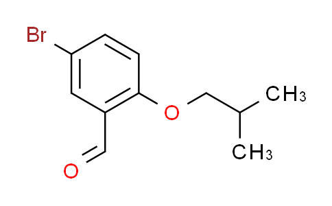 CAS No. 222315-01-7, 5-bromo-2-isobutoxybenzaldehyde