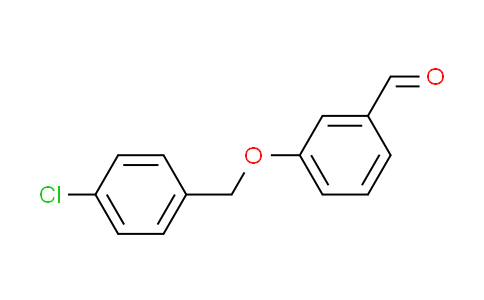 CAS No. 24550-39-8, 3-[(4-chlorobenzyl)oxy]benzaldehyde