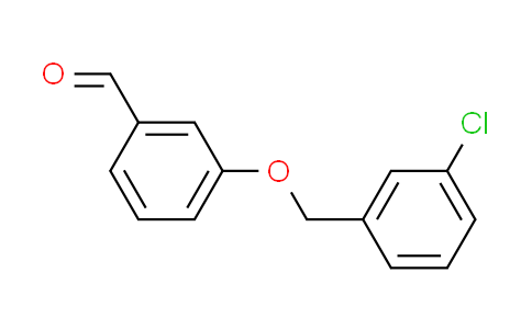 CAS No. 168084-95-5, 3-[(3-chlorobenzyl)oxy]benzaldehyde