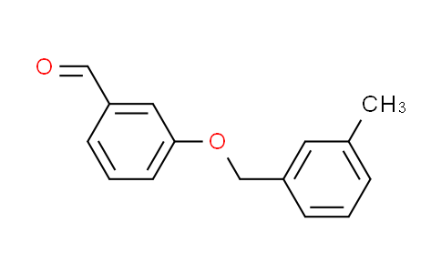 CAS No. 590354-44-2, 3-[(3-methylbenzyl)oxy]benzaldehyde