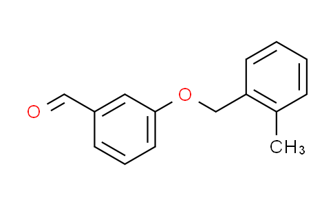CAS No. 590350-87-1, 3-[(2-methylbenzyl)oxy]benzaldehyde