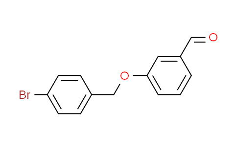 CAS No. 168084-97-7, 3-[(4-bromobenzyl)oxy]benzaldehyde