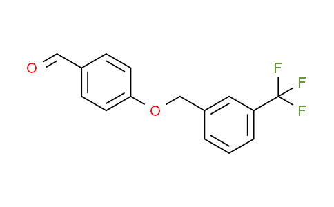 CAS No. 70627-18-8, 4-{[3-(trifluoromethyl)benzyl]oxy}benzaldehyde