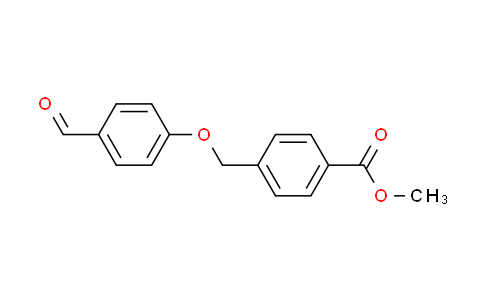CAS No. 124663-30-5, methyl 4-[(4-formylphenoxy)methyl]benzoate