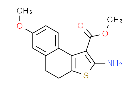 DY600694 | 438199-49-6 | methyl 2-amino-7-methoxy-4,5-dihydronaphtho[2,1-b]thiophene-1-carboxylate