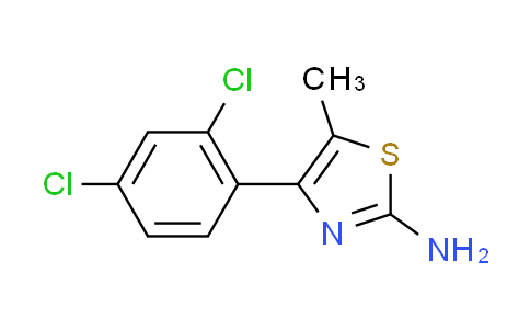 CAS No. 188120-61-8, 4-(2,4-dichlorophenyl)-5-methyl-1,3-thiazol-2-amine