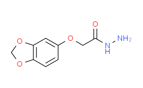 CAS No. 588680-00-6, 2-(1,3-benzodioxol-5-yloxy)acetohydrazide