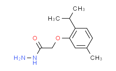 CAS No. 75843-51-5, 2-(2-isopropyl-5-methylphenoxy)acetohydrazide