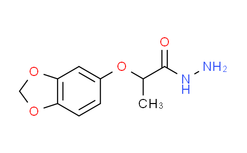 CAS No. 588679-99-6, 2-(1,3-benzodioxol-5-yloxy)propanohydrazide