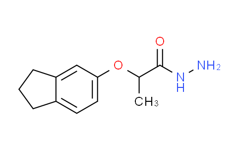 CAS No. 669745-23-7, 2-(2,3-dihydro-1H-inden-5-yloxy)propanohydrazide