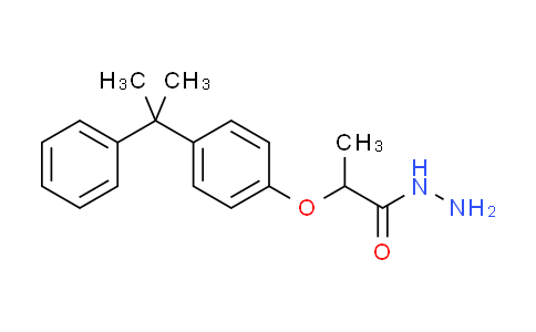 CAS No. 70757-69-6, 2-[4-(1-methyl-1-phenylethyl)phenoxy]propanohydrazide