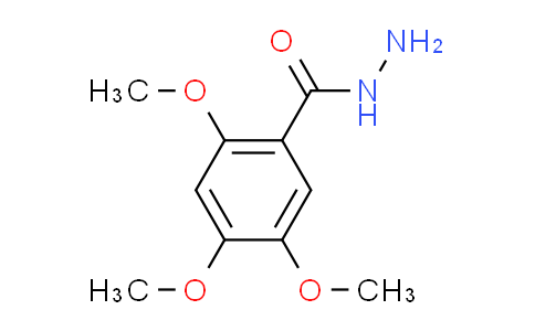 CAS No. 588677-34-3, 2,4,5-trimethoxybenzohydrazide