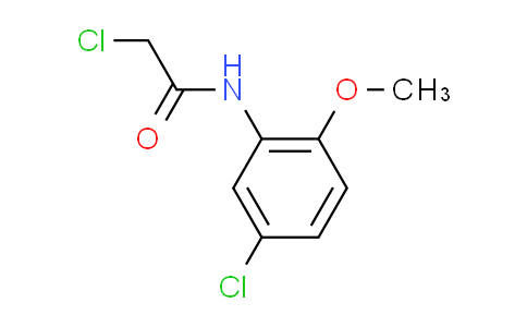 CAS No. 35588-41-1, 2-chloro-N-(5-chloro-2-methoxyphenyl)acetamide