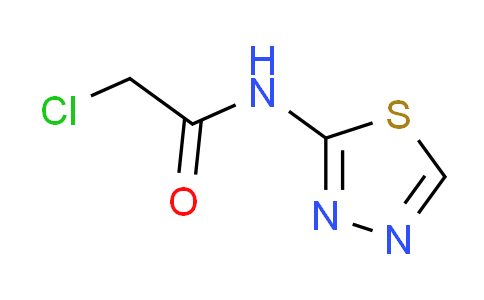 CAS No. 4454-63-1, 2-chloro-N-1,3,4-thiadiazol-2-ylacetamide
