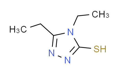 CAS No. 29448-78-0, 4,5-diethyl-4H-1,2,4-triazole-3-thiol