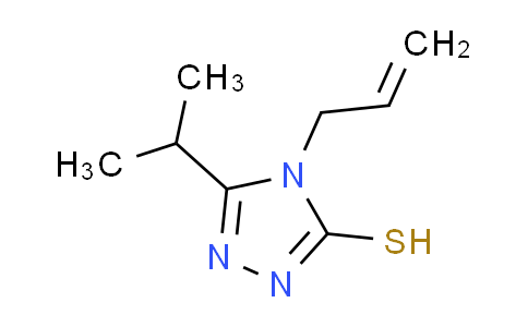 CAS No. 590376-67-3, 4-allyl-5-isopropyl-4H-1,2,4-triazole-3-thiol