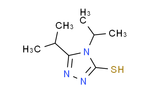 CAS No. 667437-59-4, 4,5-diisopropyl-4H-1,2,4-triazole-3-thiol