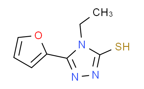 CAS No. 259153-94-1, 4-ethyl-5-(2-furyl)-4H-1,2,4-triazole-3-thiol