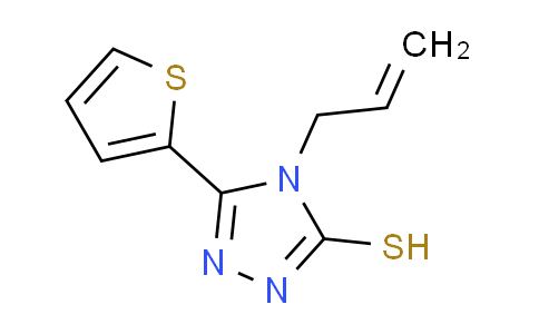 CAS No. 187795-50-2, 4-allyl-5-(2-thienyl)-4H-1,2,4-triazole-3-thiol