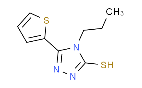 CAS No. 451501-84-1, 4-propyl-5-(2-thienyl)-4H-1,2,4-triazole-3-thiol