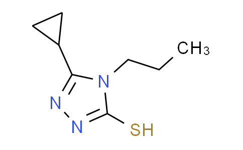 CAS No. 603981-93-7, 5-cyclopropyl-4-propyl-4H-1,2,4-triazole-3-thiol