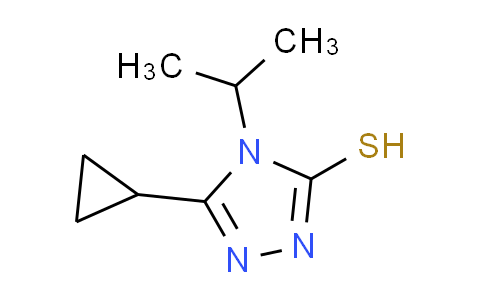 CAS No. 667437-60-7, 5-cyclopropyl-4-isopropyl-4H-1,2,4-triazole-3-thiol