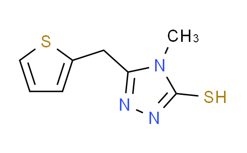 CAS No. 667435-87-2, 4-methyl-5-(2-thienylmethyl)-4H-1,2,4-triazole-3-thiol