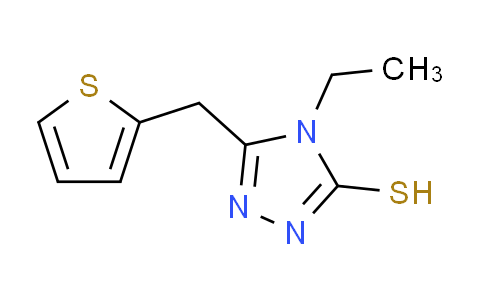 CAS No. 667435-85-0, 4-ethyl-5-(2-thienylmethyl)-4H-1,2,4-triazole-3-thiol